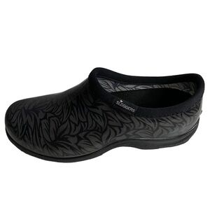 Sloggers Women's Gray Floral Waterproof Comfort Shoes
